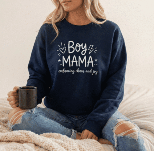 boy mama sweatshirt